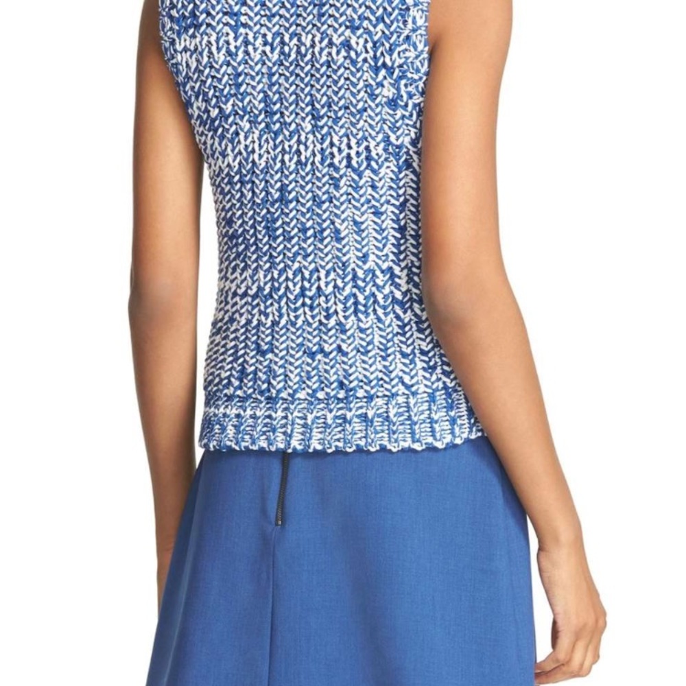 Alice and olivia tomi sleeveless mock neck sweater - Picture 2 of 8